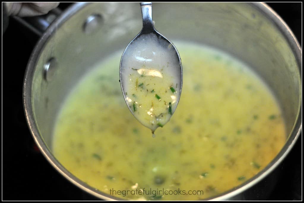 Salmon in a Lemon-Butter Herb Sauce  The Grateful Girl Cooks!