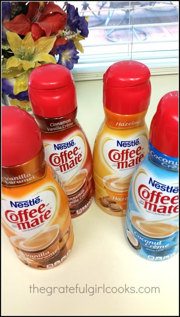 Use Empty Plastic Coffee Creamer Container as Storage for Dry