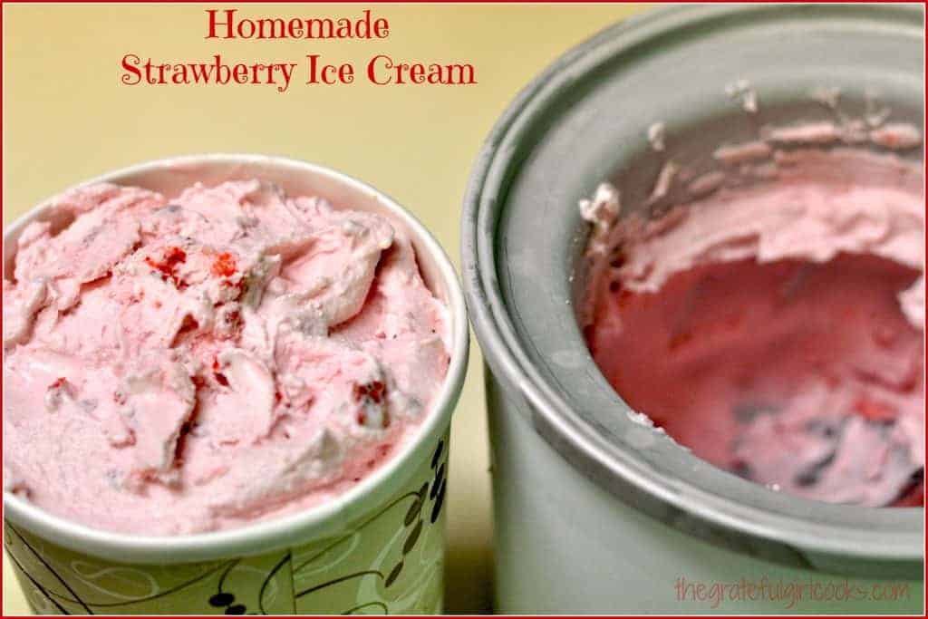 The Best Strawberry Ice Cream Recipe - The Endless Meal®