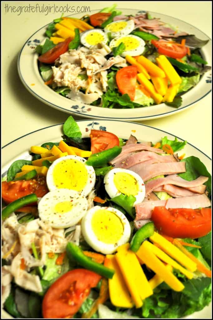 Quick n’ Easy Chef’s Salad | The Grateful Girl Cooks!