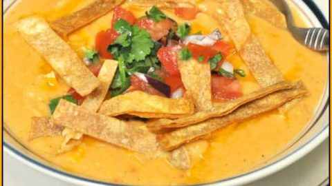 Chili S Chicken Enchilada Soup Copycat The Grateful Girl Cooks