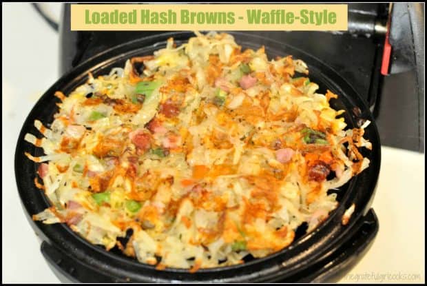 Loaded Hash Browns Waffle Style E1519169130376 