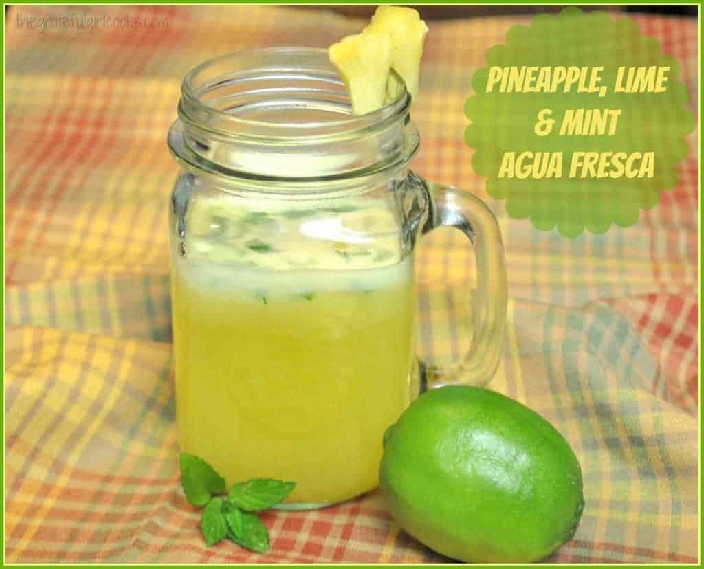 Pineapple Agua Fresca Mix