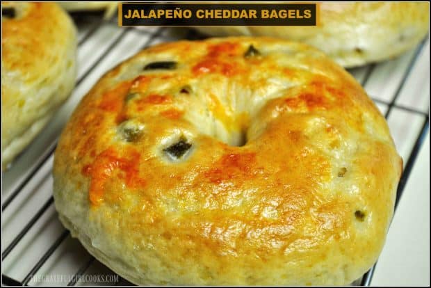  maak je eigen ongelooflijk heerlijke jalapeño cheddar bagels vanaf nul! Bagels zijn veel makkelijker te maken dan je zou denken... mag ik de roomkaas?