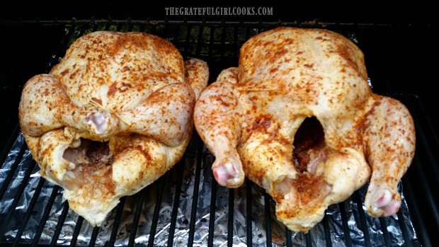 cooking whole chicken on traeger 