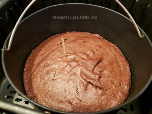 Air Fryer Brownies (quick n' easy) / The Grateful Girl Cooks!