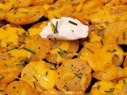 Cheesy Skillet Potatoes Easy The Grateful Girl Cooks 3860