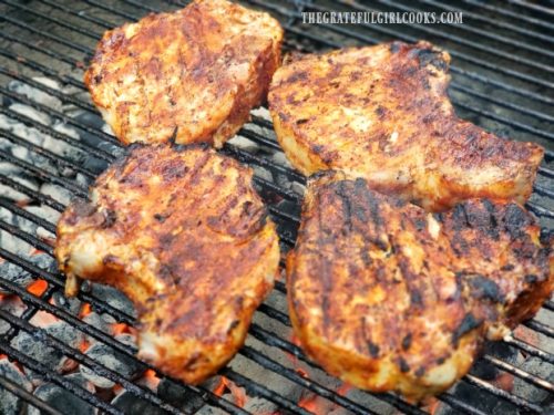 Awesome Grilled Pork Chops / The Grateful Girl Cooks!