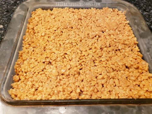 Butterscotch Fudge Krispy Bars / The Grateful Girl Cooks!