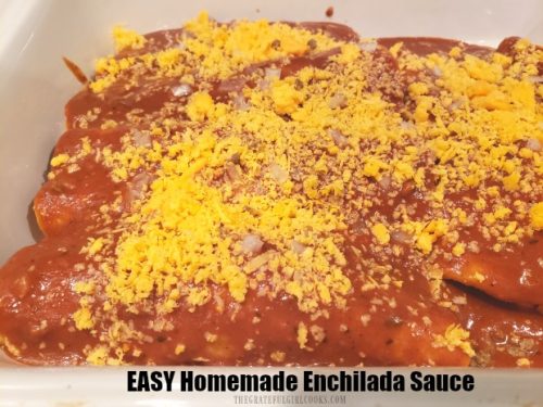 Easy Homemade Enchilada Sauce The Grateful Girl Cooks