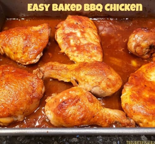 Oven baked bbq outlet chicken