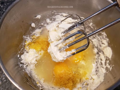 Lemon Cream Cheese Tart / The Grateful Girl Cooks!