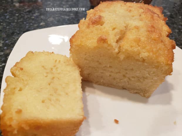 Mini-Loaf Pound Cake (easy and delicious!) / The Grateful Girl Cooks!