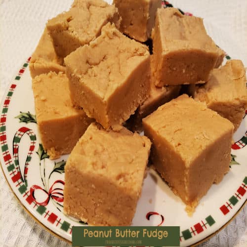 Peanut Butter Fudge - The Grateful Girl Cooks!