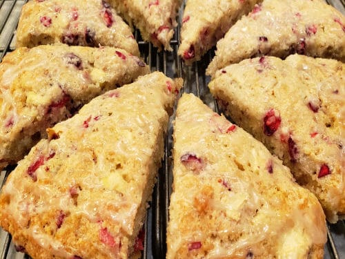 Fryin' Pan Bread Scones with Cranberries