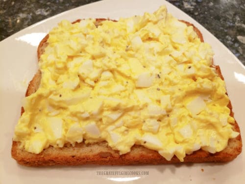 Egg Salad For Sandwiches - The Grateful Girl Cooks!