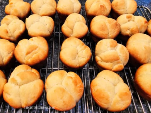 Cloverleaf Dinner Rolls - The Grateful Girl Cooks!