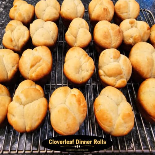 Cloverleaf Dinner Rolls - The Grateful Girl Cooks!