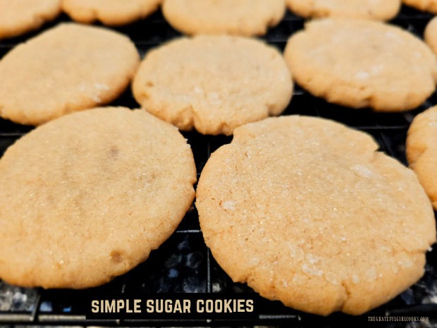 Make 3 dozen Simple Sugar Cookies! These old-fashioned cookies are easy-to-make delicious treats your family and friends will enjoy.